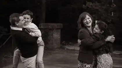 Photographe de portrait famille en Essonne