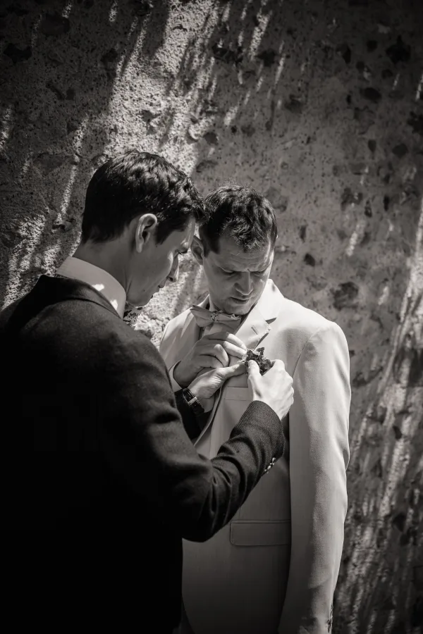 Reportage photo de mariage préparatifs