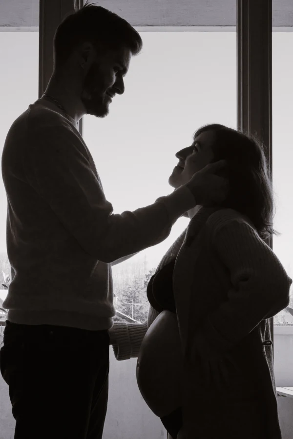 Photographe de portrait noir et blanc en Essonne