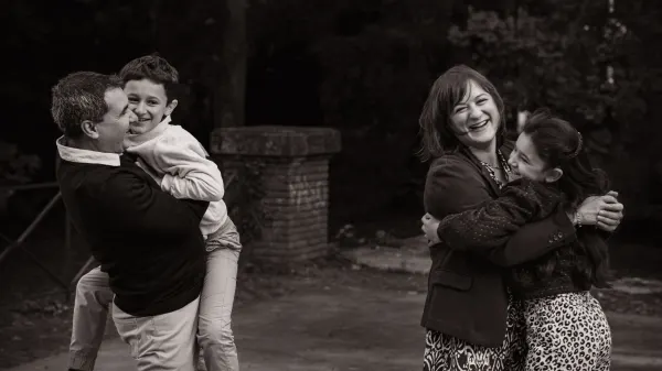 Photographe de portrait famille en Essonne
