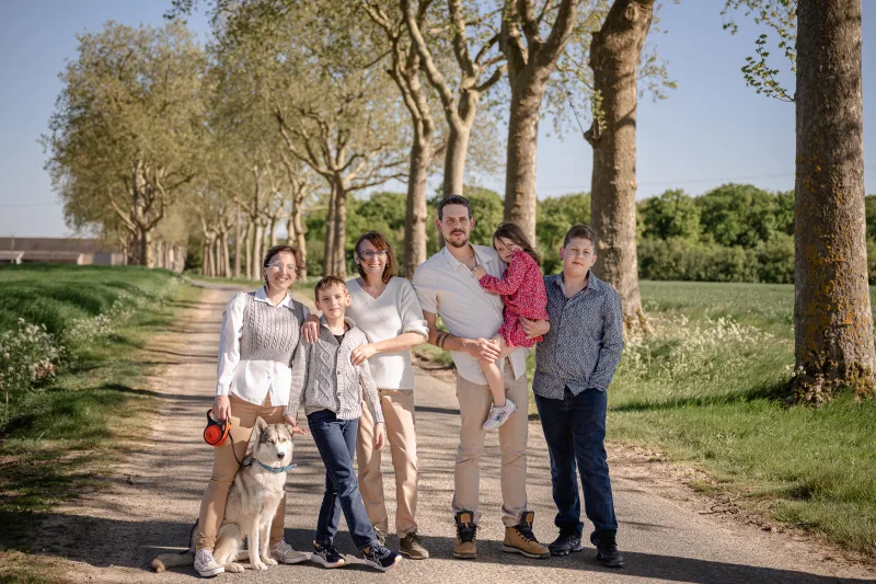 Séance photo famille en Eure-et-Loir