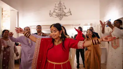 Photo de mariage cérémonie bénédiction