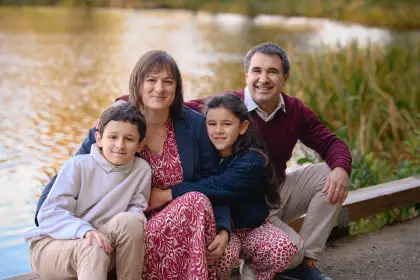 Portrait de famille authentique, Essonne