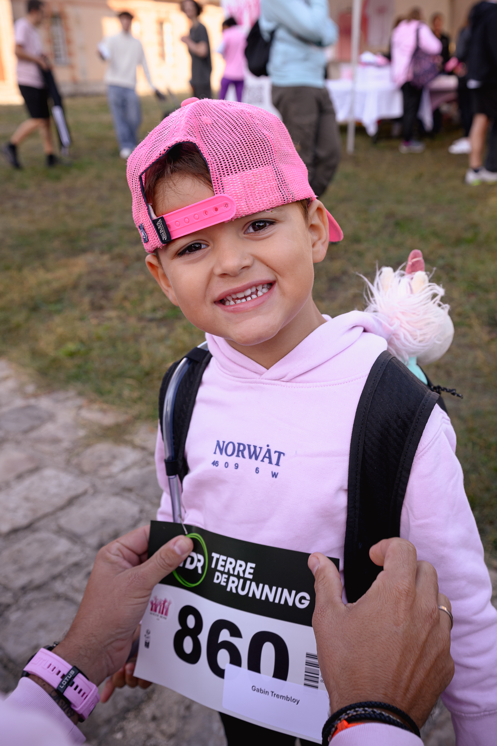 Marche course solidaire Soleil Rose