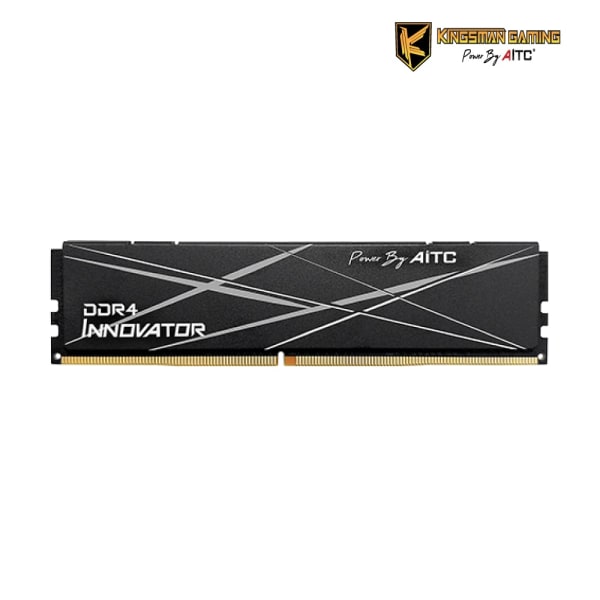 AITC Kingsman Gaming Innovator Series 8GB DDR4 3200 MHz Desktop RAM - Black
