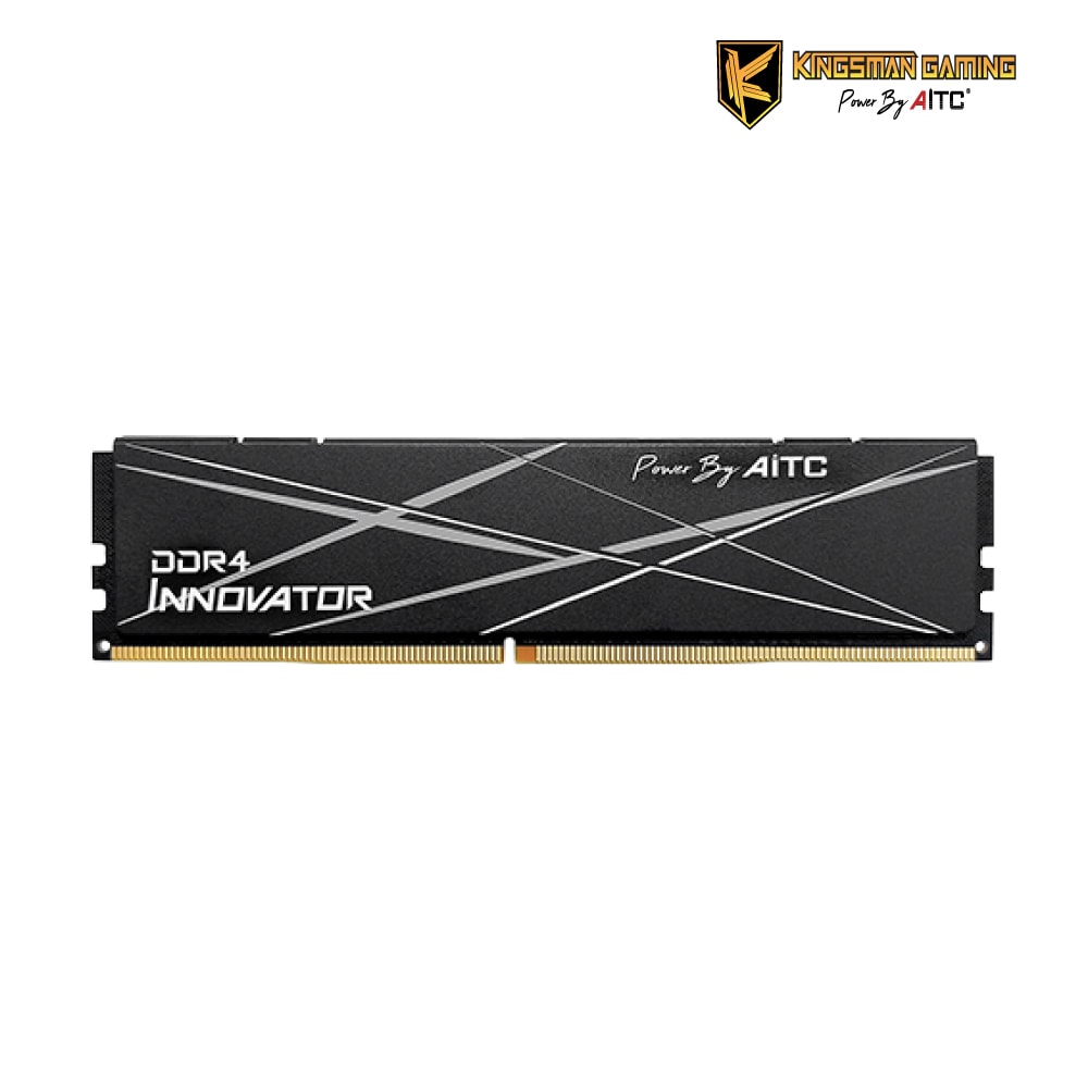 AITC Kingsman Gaming Innovator Series 32GB DDR4 3200 MHz Desktop RAM - Black