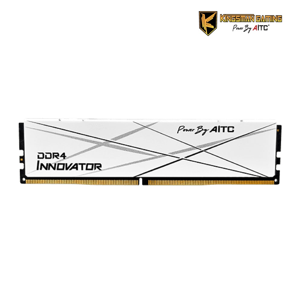 AITC Kingsman Gaming Innovator Series 32GB DDR4 3200 MHz Desktop RAM - White