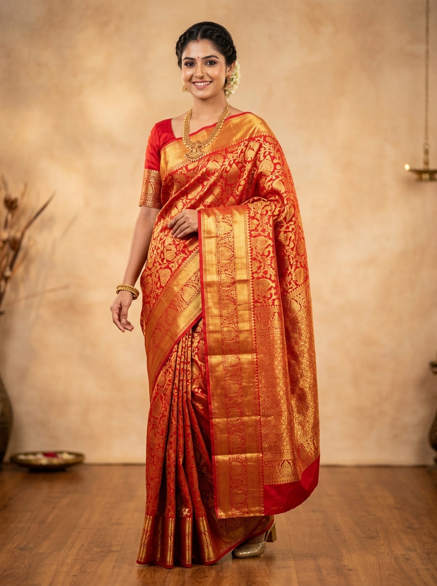 Kanjivaram Silk Saree