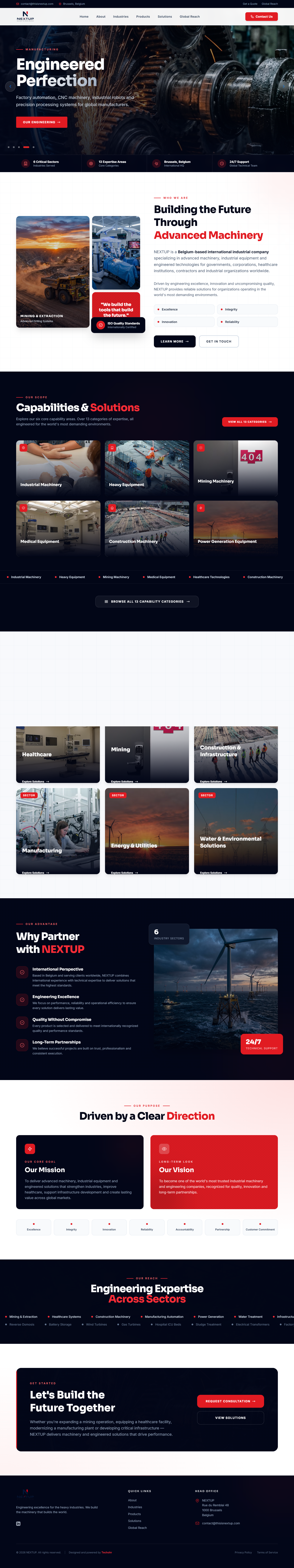 Corporate Website (Nextup)