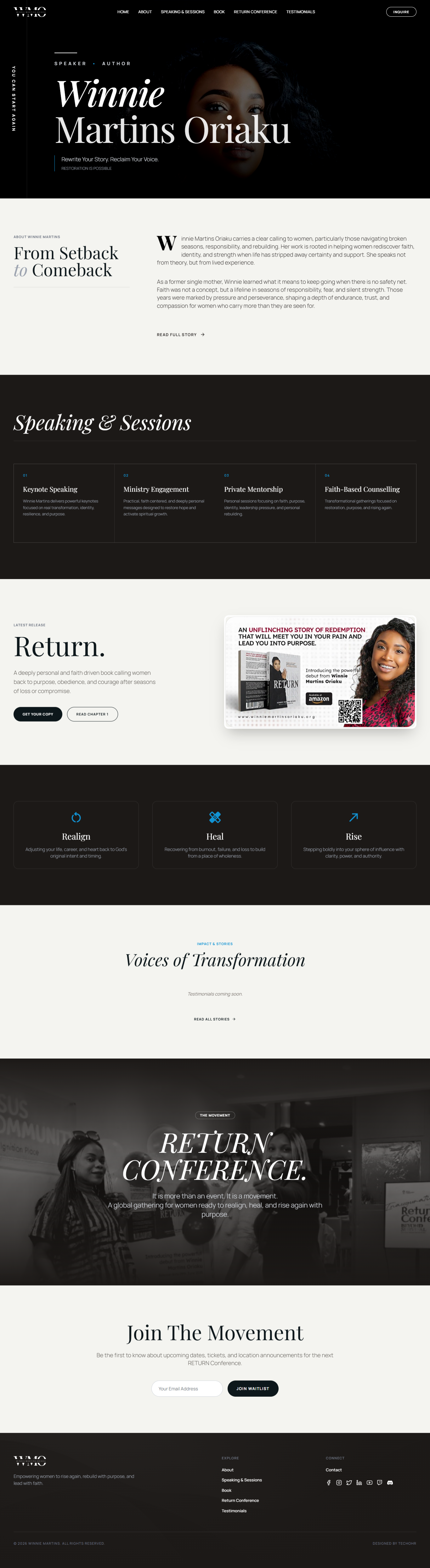 Personal Website (Winnie )