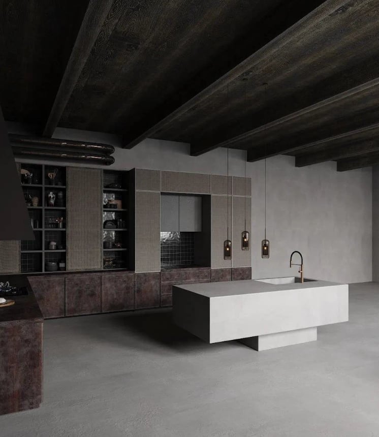 Mẫu Nội Thất Nhà Phố_Wabi sabi - ảnh 5