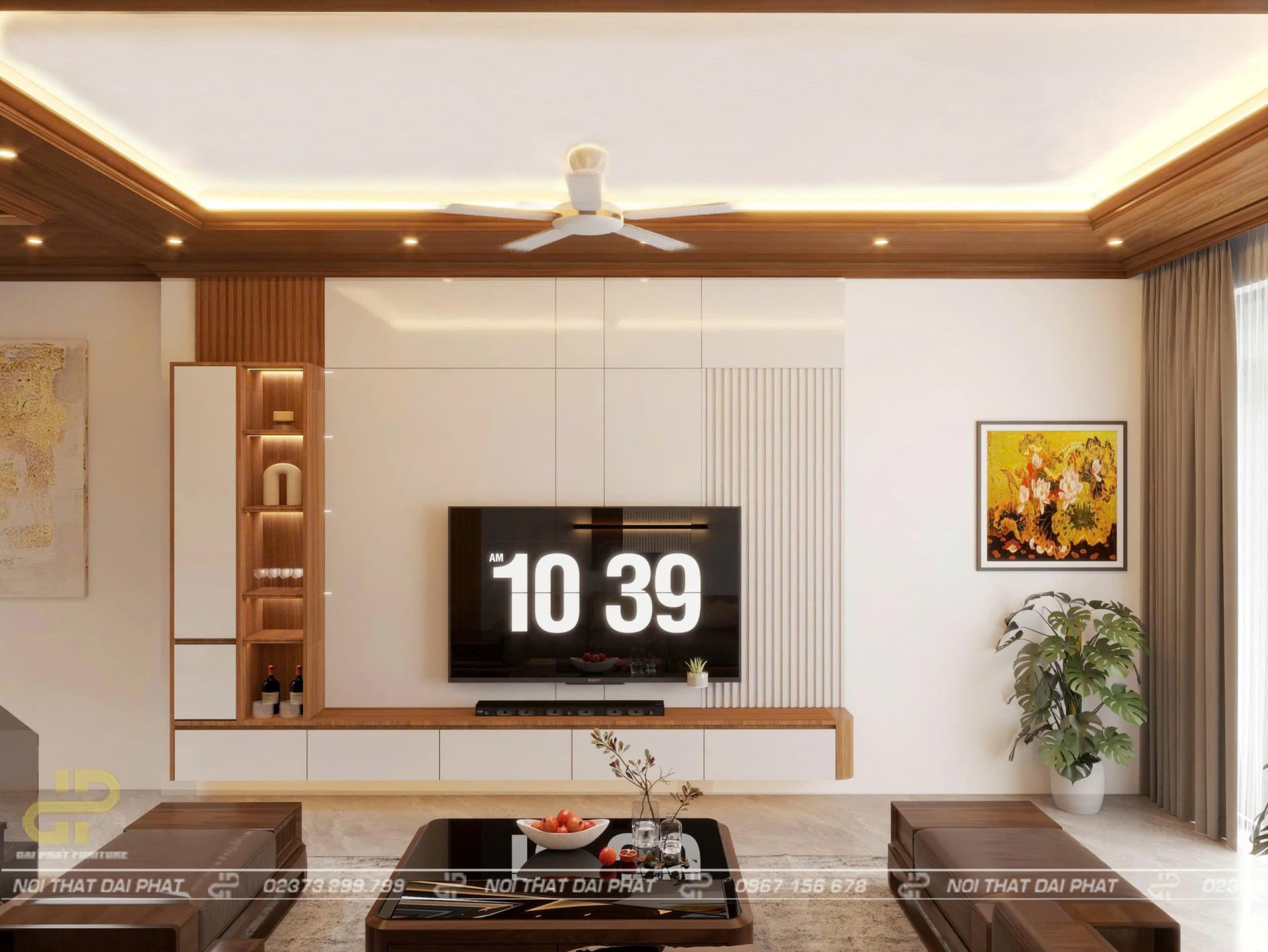 Mẫu Nội Thất Nhà Phố_Hiện Đại - ảnh 3