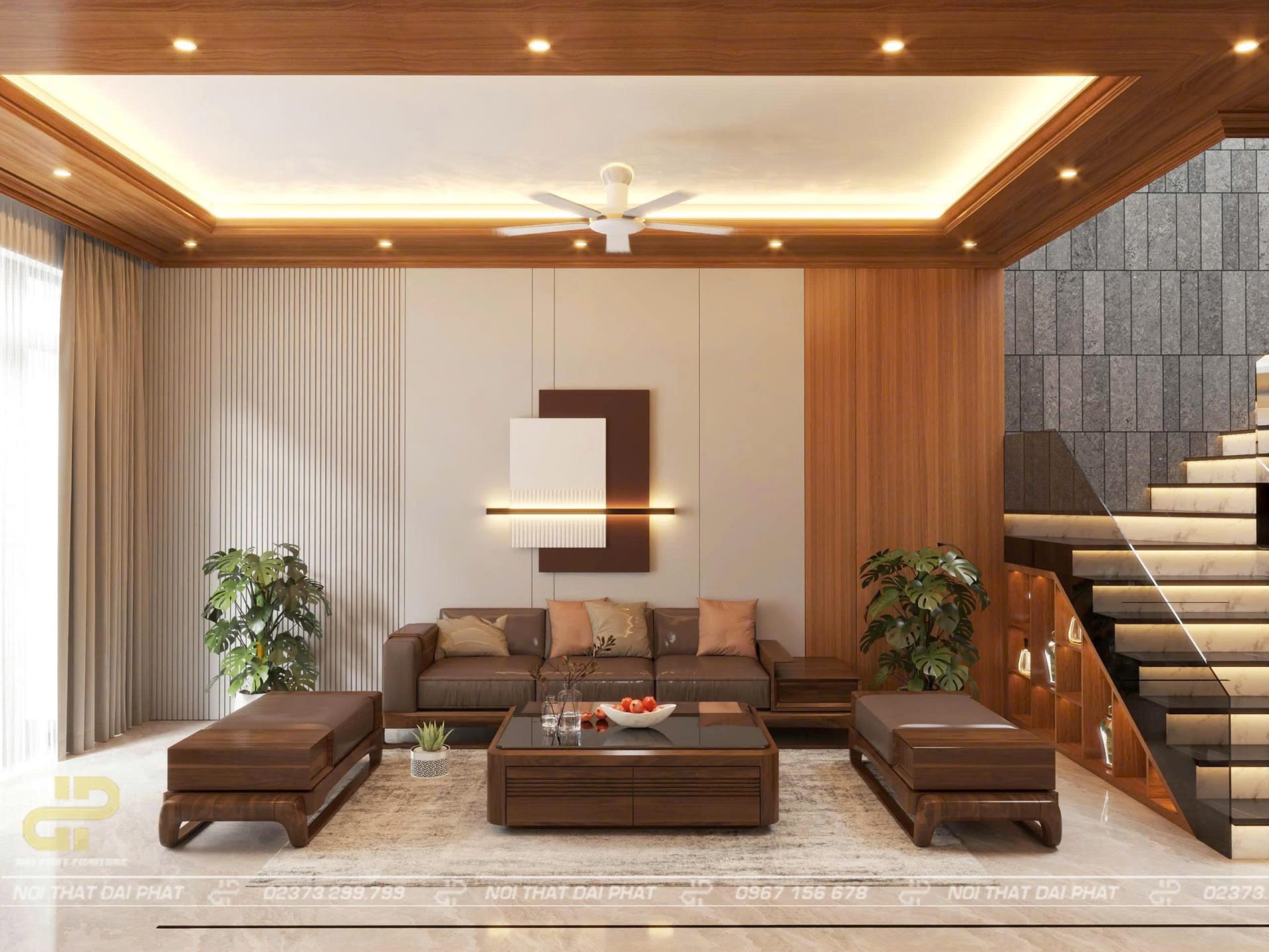 Mẫu Nội Thất Nhà Phố_Hiện Đại