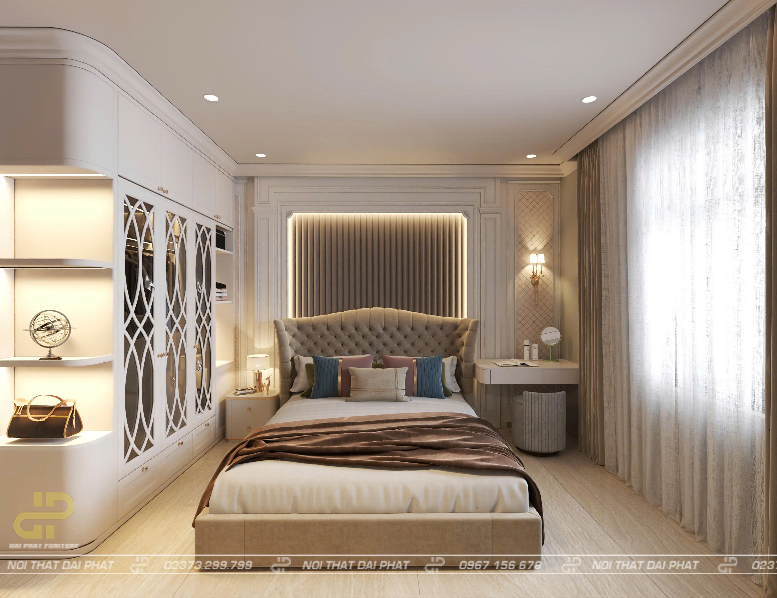 Mẫu Nội Thất Nhà Phố_Tân Cổ Điển (TC001) - ảnh 5
