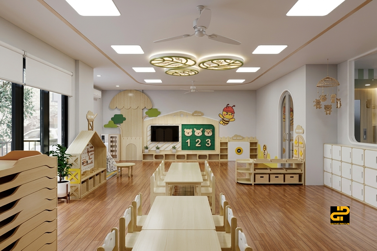 Nội Thất Lớp Học Mầm Non - ảnh 2