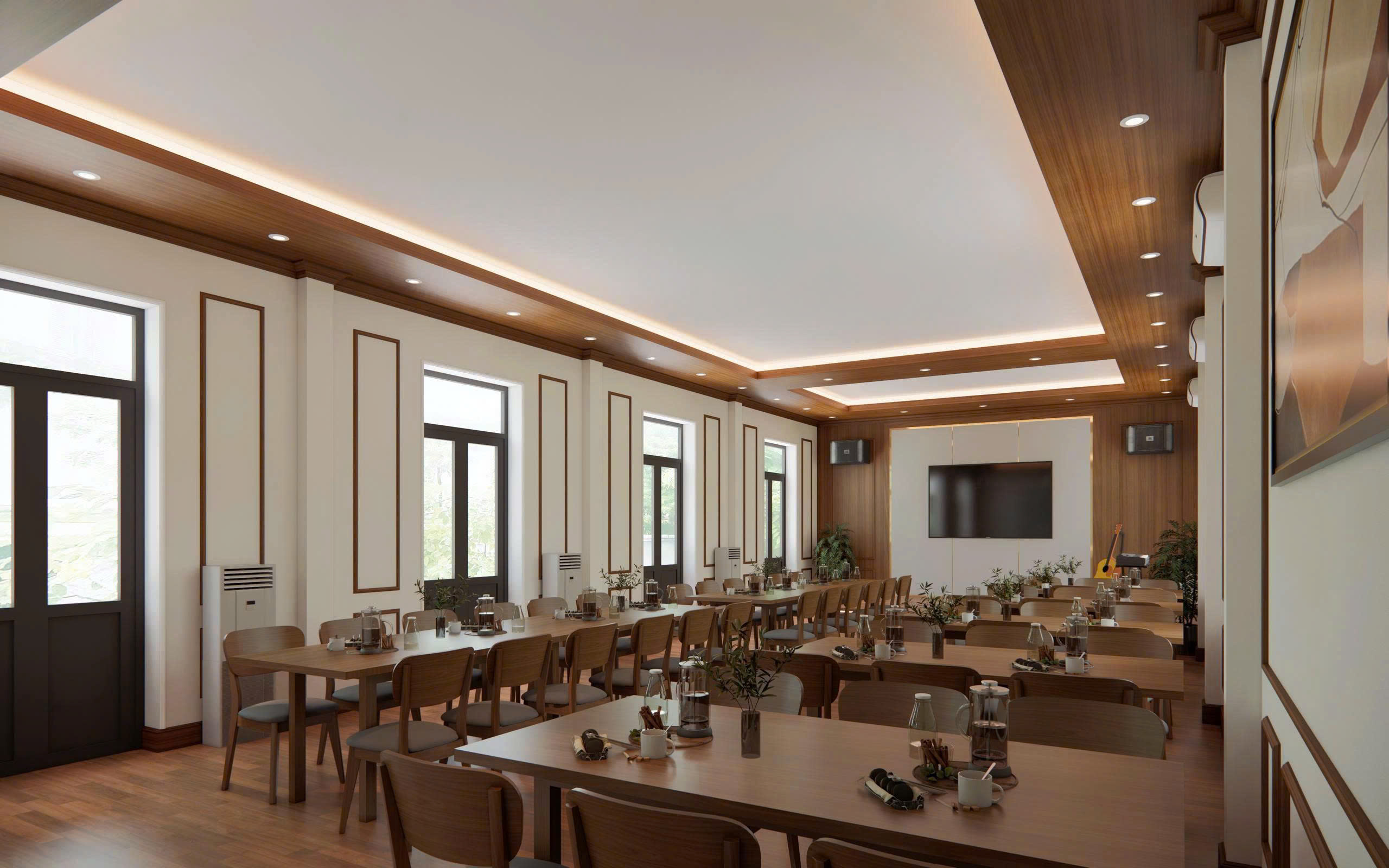 Nội Thất Phòng Ăn Cán Bộ Nhân Viên - ảnh 5
