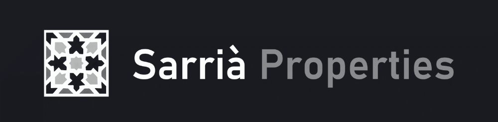 Logo de Sarria Properties - empresa inmobiliaria colaboradora que apoya proyectos solidarios en Barcelona