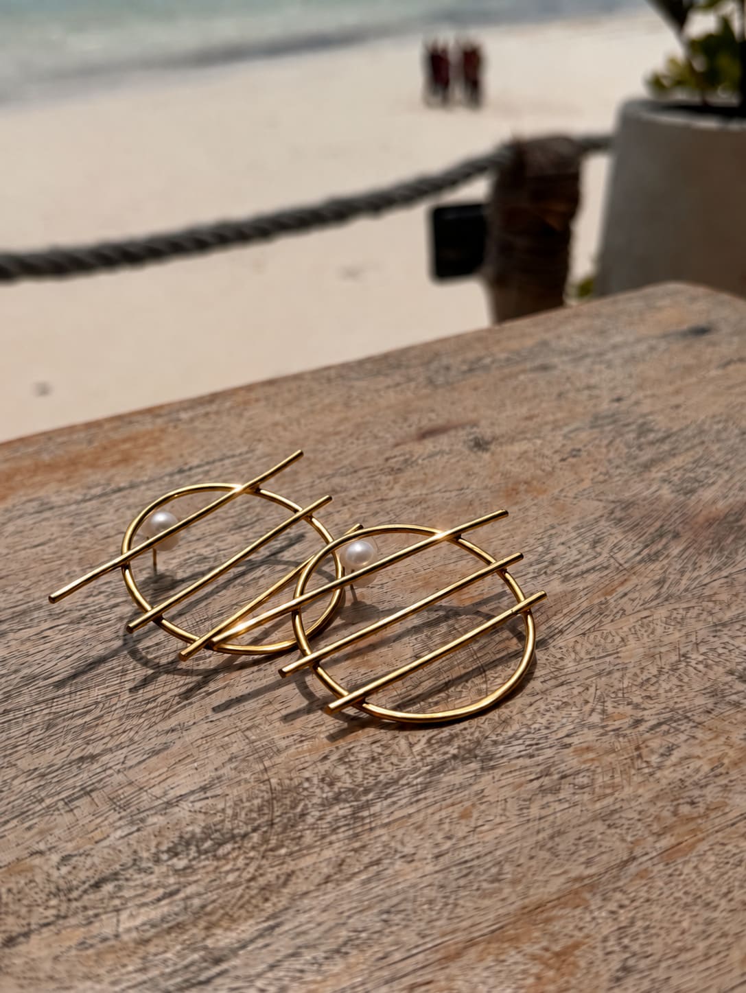 Miale ya Jua | Rays of the Sun Earrings