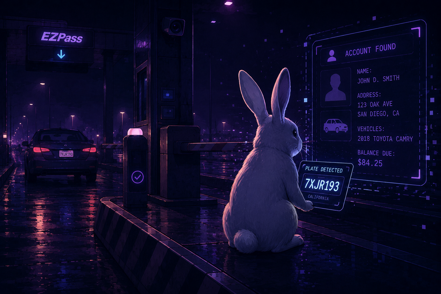 Pay your bill Neo, Follow The White Rabbit
