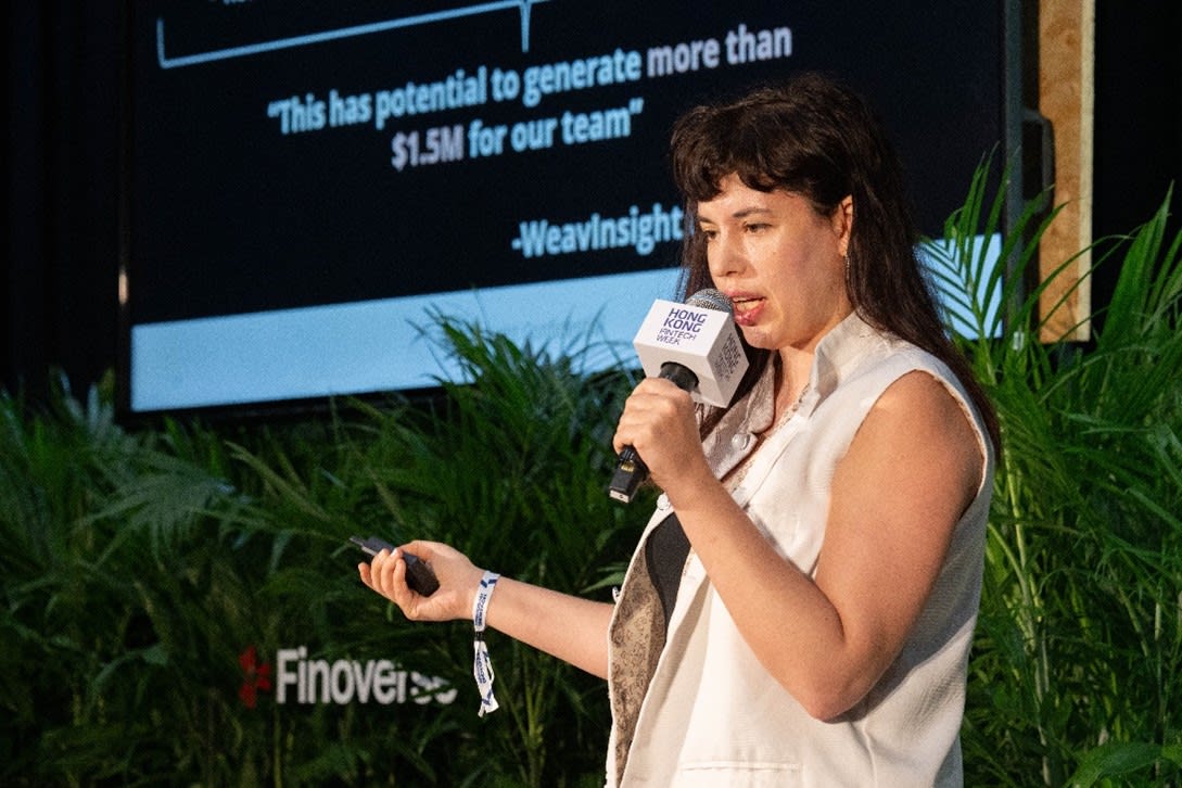 Speaker at event in Hong Kong