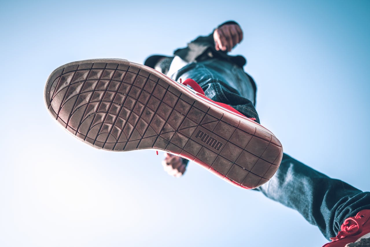 Photo by Ashutosh Sonwani: https://www.pexels.com/photo/person-wearing-puma-shoe-2016145/ 