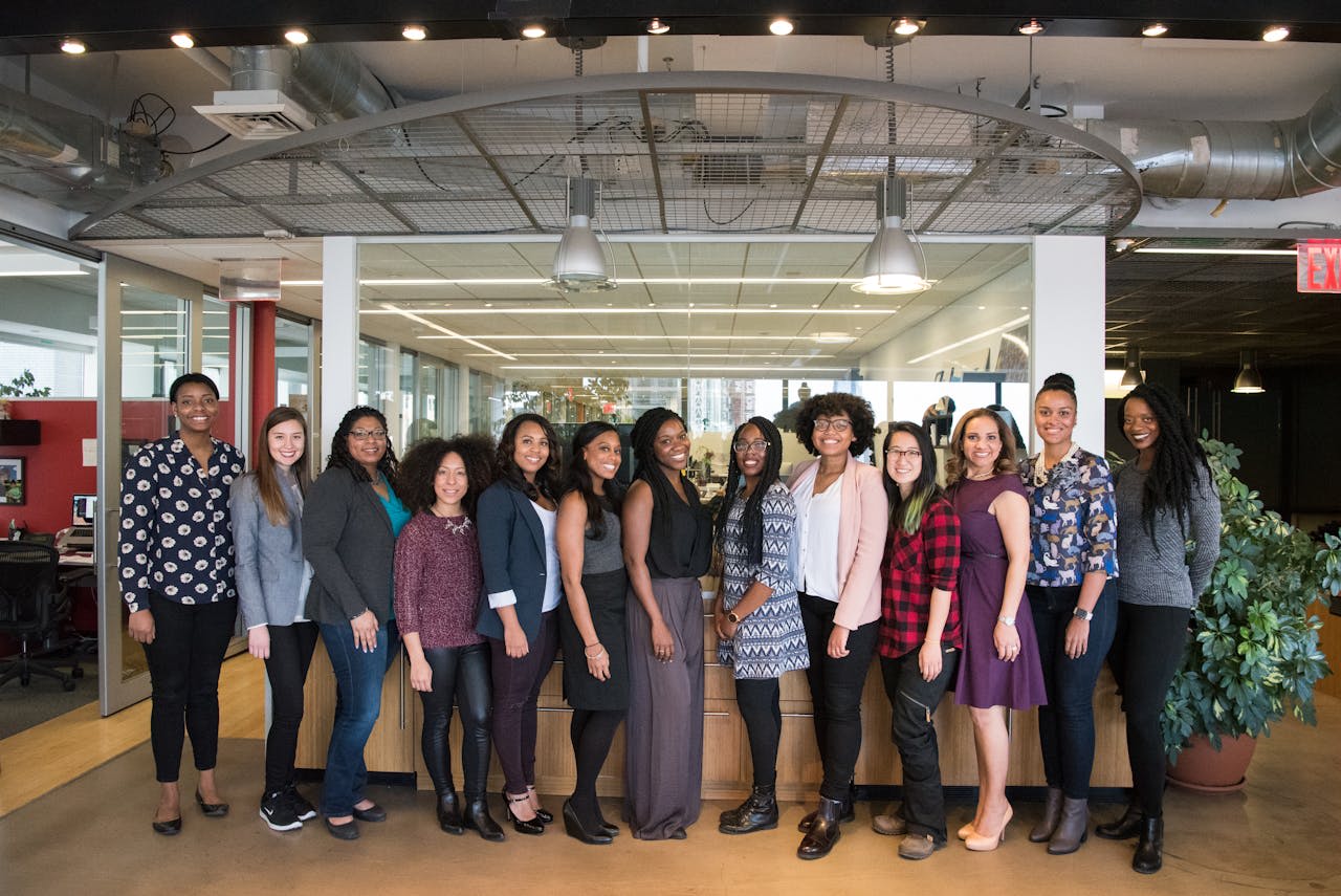 Photo by Christina Morillo: https://www.pexels.com/photo/group-of-women-standing-near-desk-1181438/ 