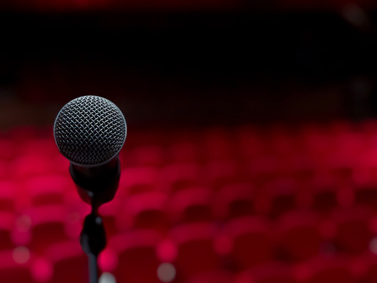 Photo by Allie Reefer on Pexels https://www.pexels.com/photo/black-microphone-in-close-up-photography-9547593/ 