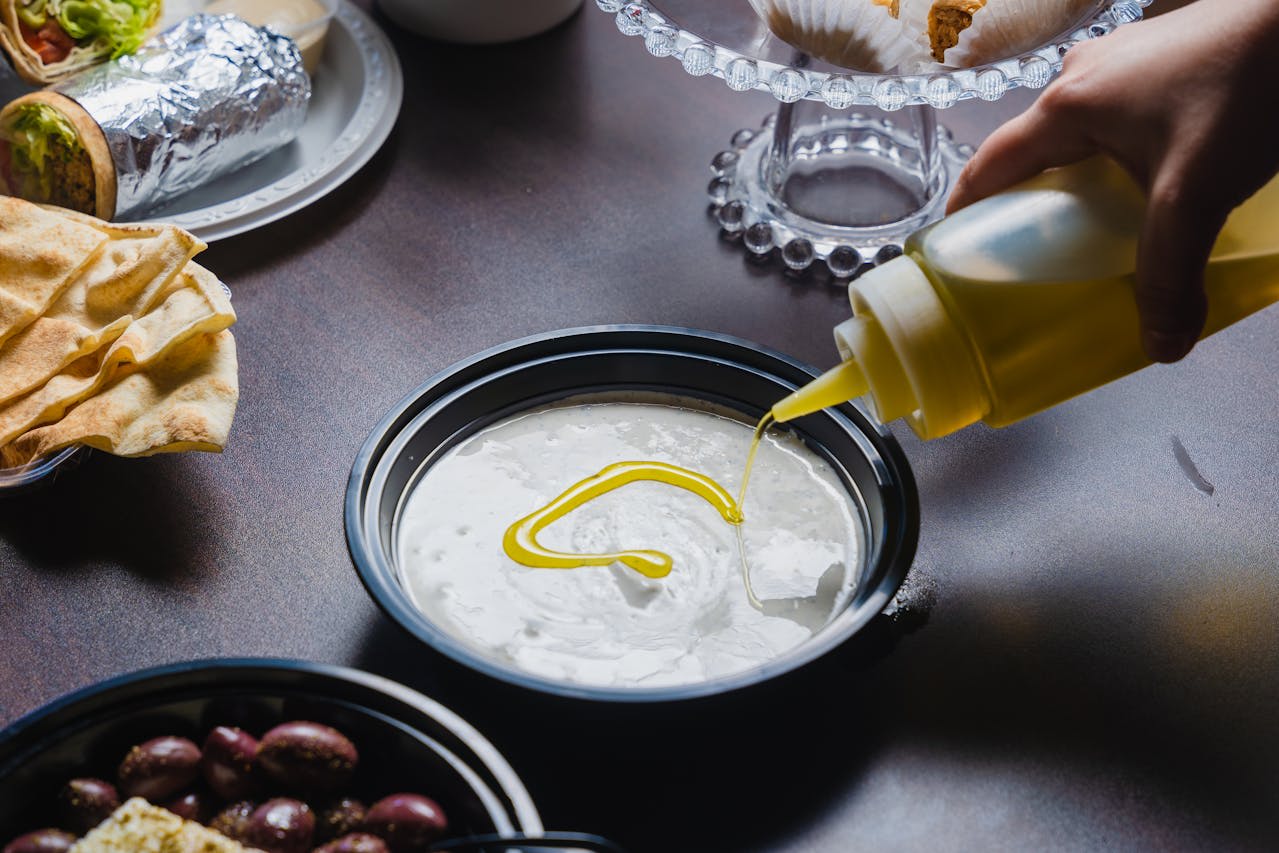 https://www.pexels.com/photo/middle-eastern-food-27556261/  Photo by Snappr on Pexels 
