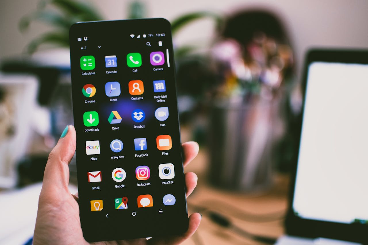 Photo by Lisa Fotios: https://www.pexels.com/photo/selective-focus-photography-of-person-holding-turned-on-smartphone-1092644/ 