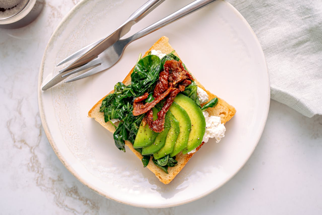 Photo by Antoni Shkraba Studio: https://www.pexels.com/photo/delicious-avocado-toast-on-white-ceramic-plate-5588983/