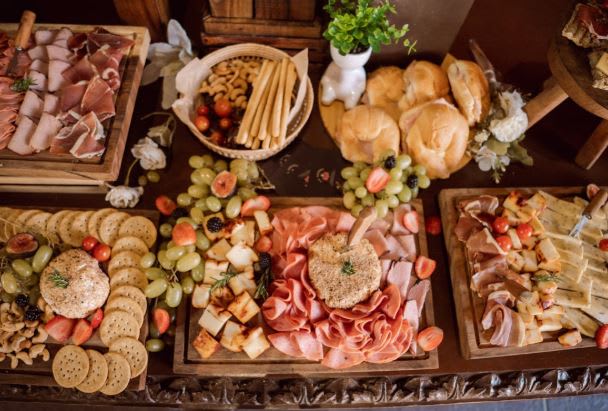 https://www.pexels.com/photo/elegant-charcuterie-board-setup-for-events-28976214/ 