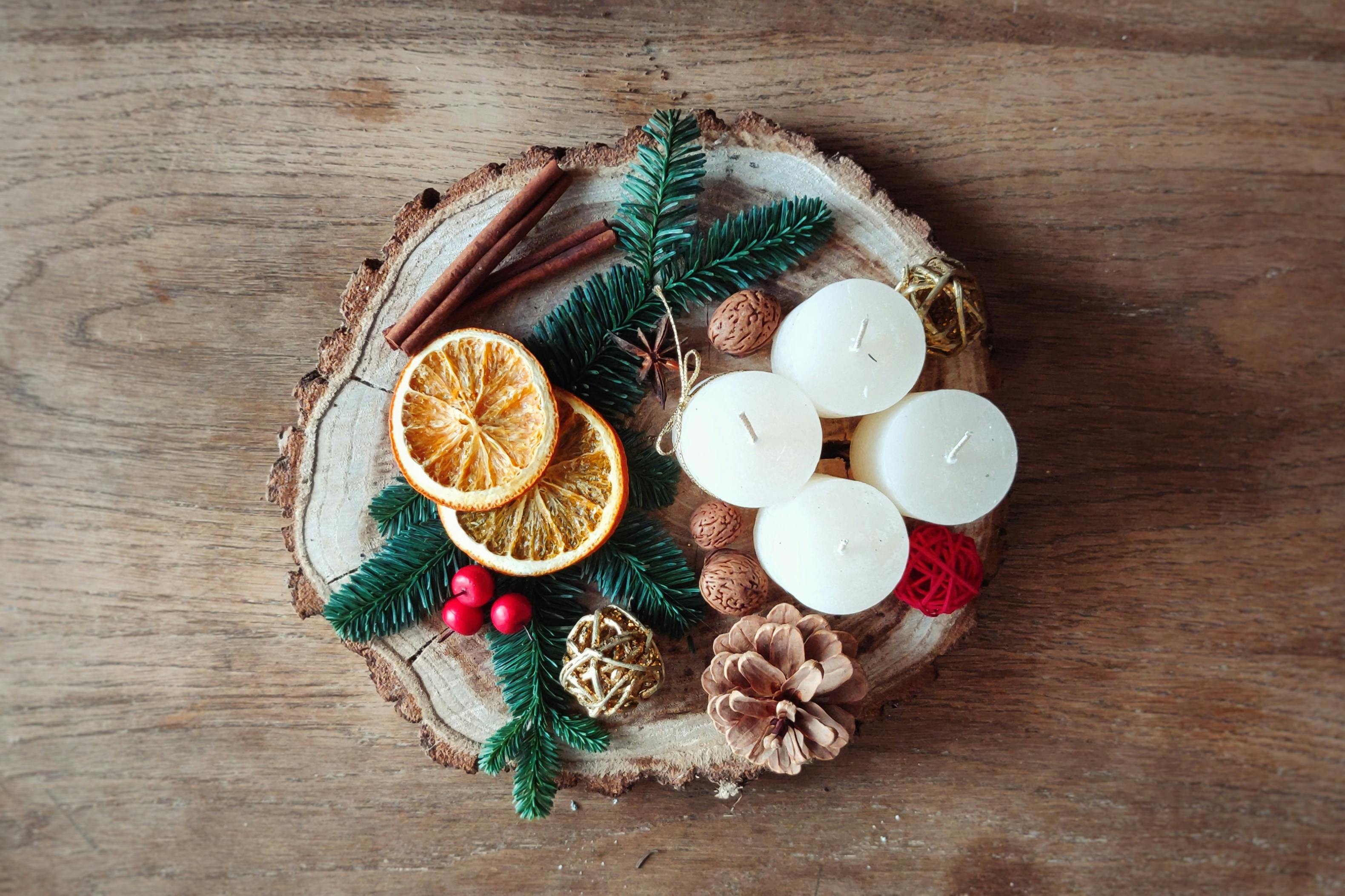 Photo by Tamás Csaba Kádár: https://www.pexels.com/photo/photo-of-candles-on-top-of-wooden-log-3324006/