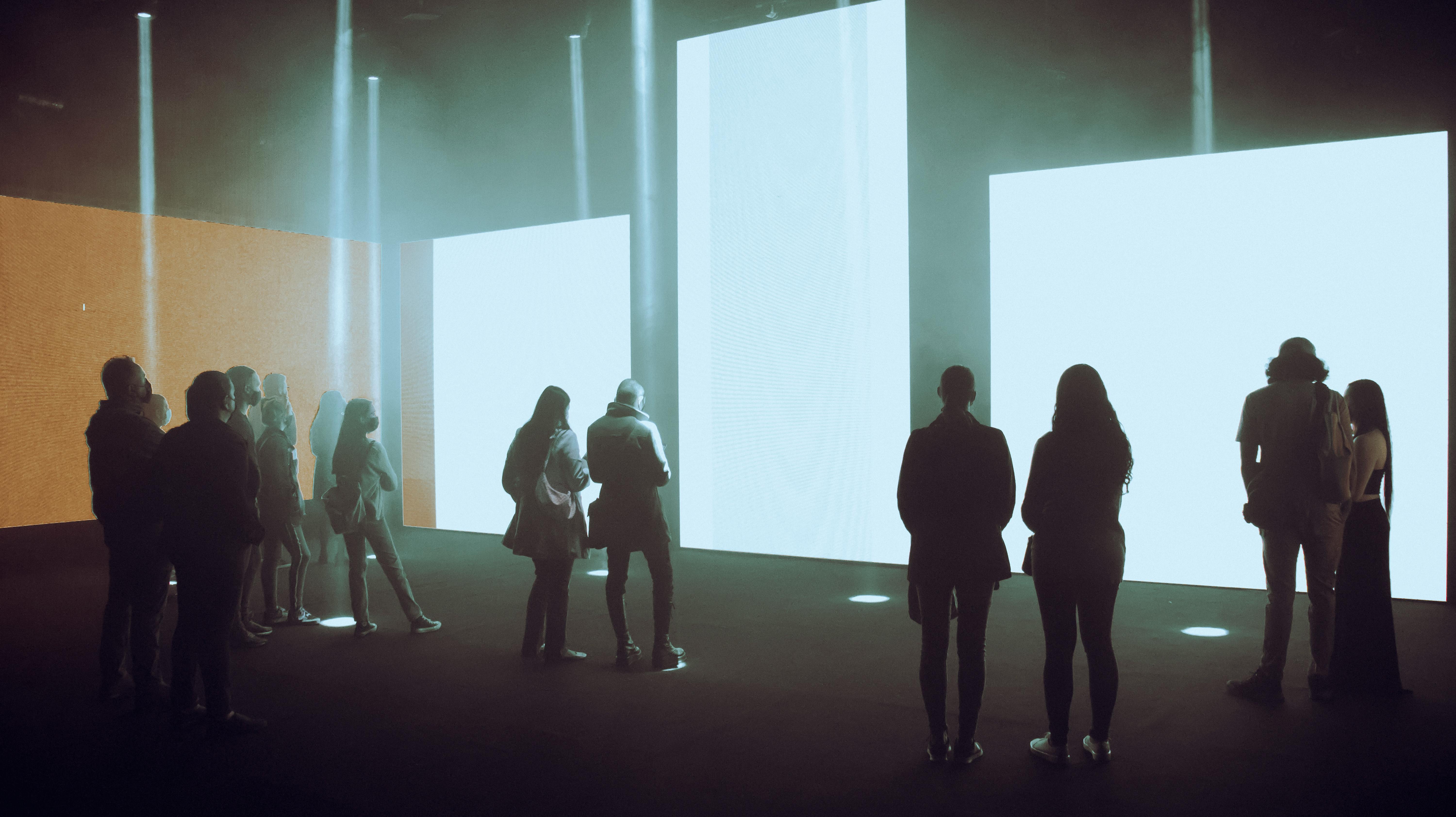 Photo by Han Zibar: https://www.pexels.com/photo/people-in-front-of-screens-in-museum-10508110/