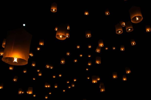 Photo by mahe haroutinian: https://www.pexels.com/photo/sky-lanterns-3748176/ 