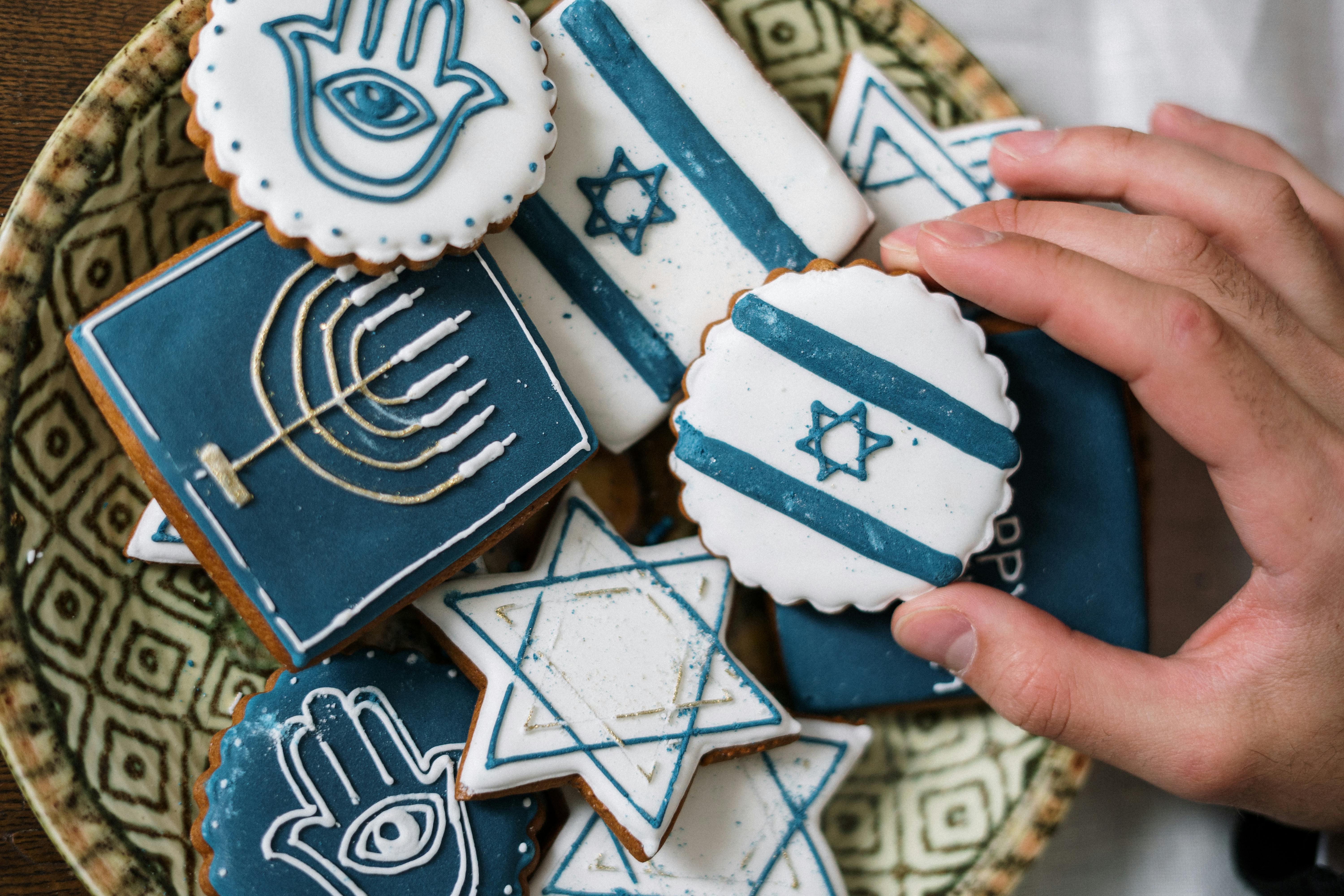 Photo by cottonbro studio: https://www.pexels.com/photo/cookies-for-hanukkah-4038243/