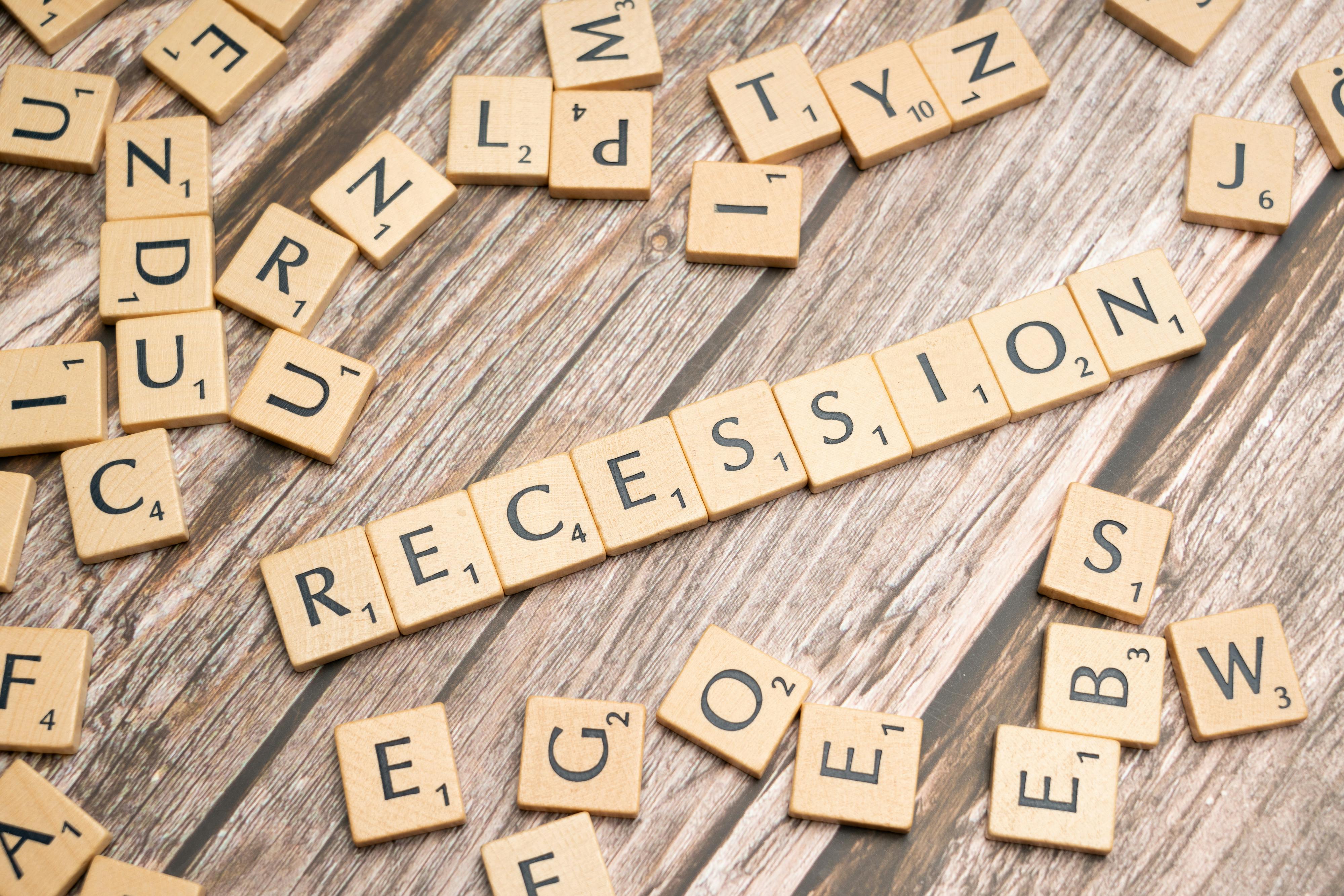 Photo by Markus Winkler: https://www.pexels.com/photo/the-word-recession-spelled-out-with-scrabble-letters-19867373/ 