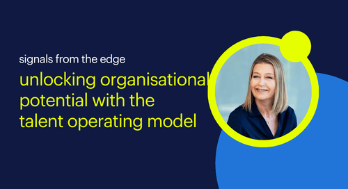 unlocking organisational potential with the talent operating model