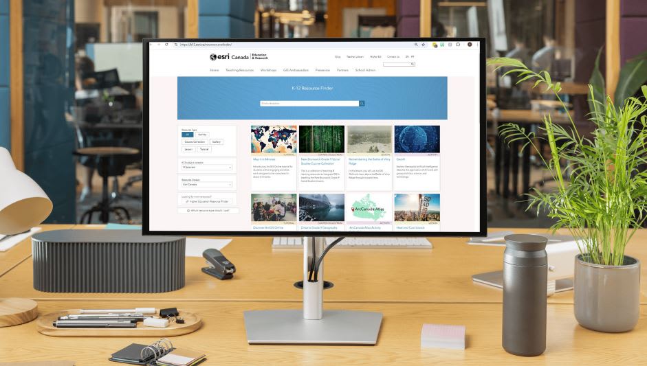 What's new and improved in Esri Canada K-12 resources and support