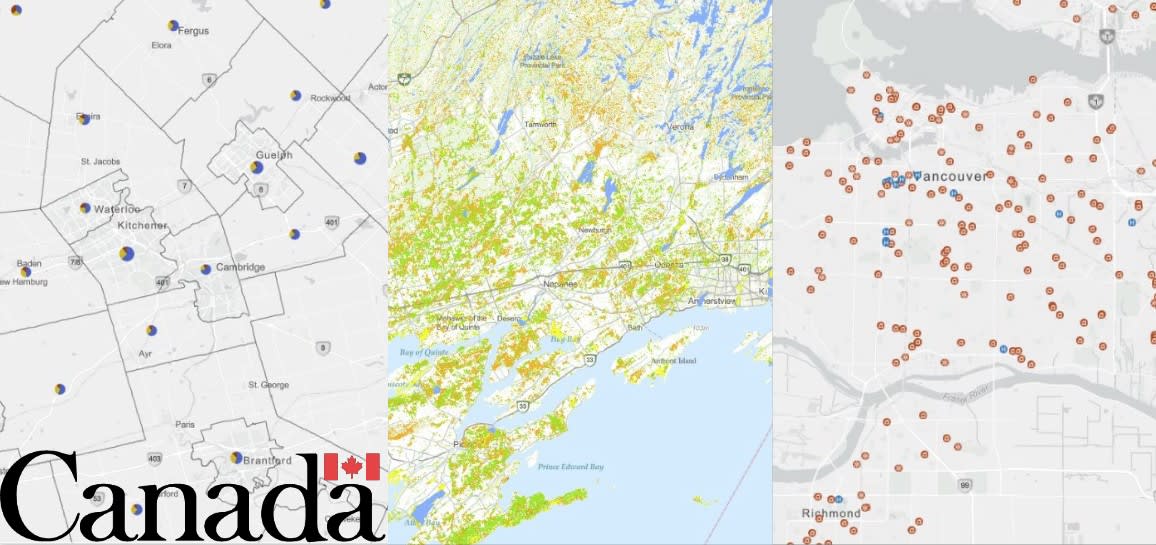 The latest Canadian national datasets available in the Living Atlas
