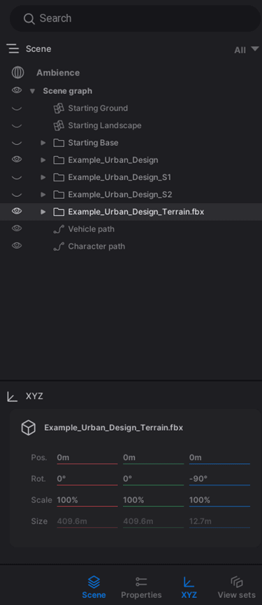Rotate either your terrain or your models to align with each other