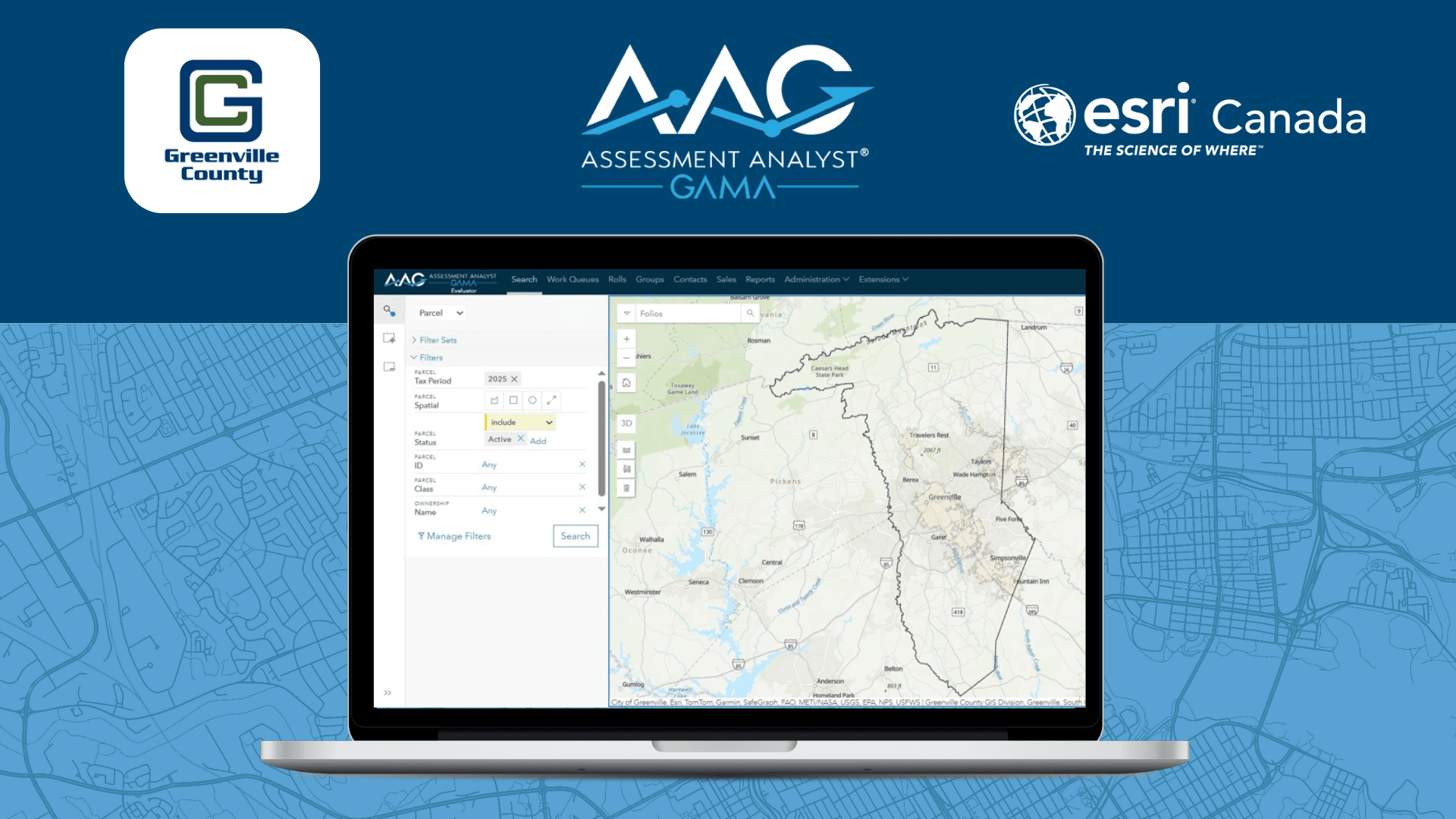 Greenville County goes live with Assessment Analyst® GAMA