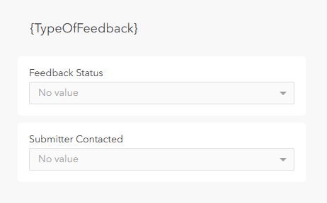A screenshot of the forms configuration. Referencing the form as a visual guide.