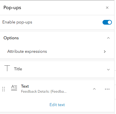 Reference for selecting the attribute expression.