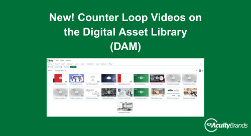 New! Counter Loop Videos Available on the DAM