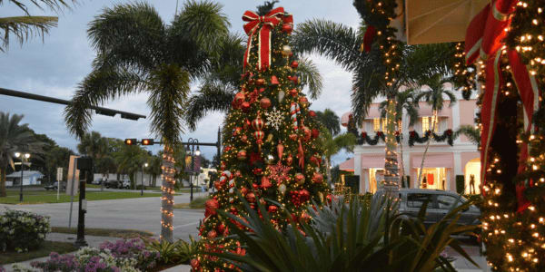 Christmas decorations in Florida