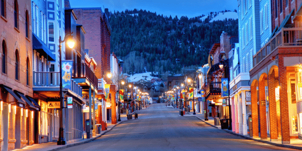 Main Street in Park City Utah