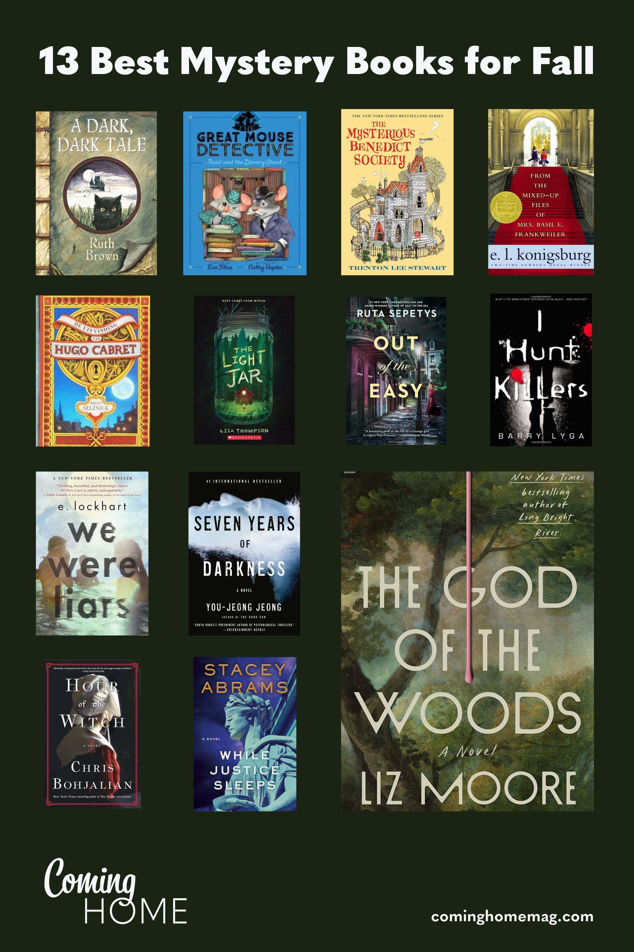 best mystery books for fall