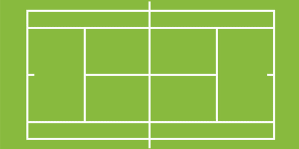 tennis court diagram
