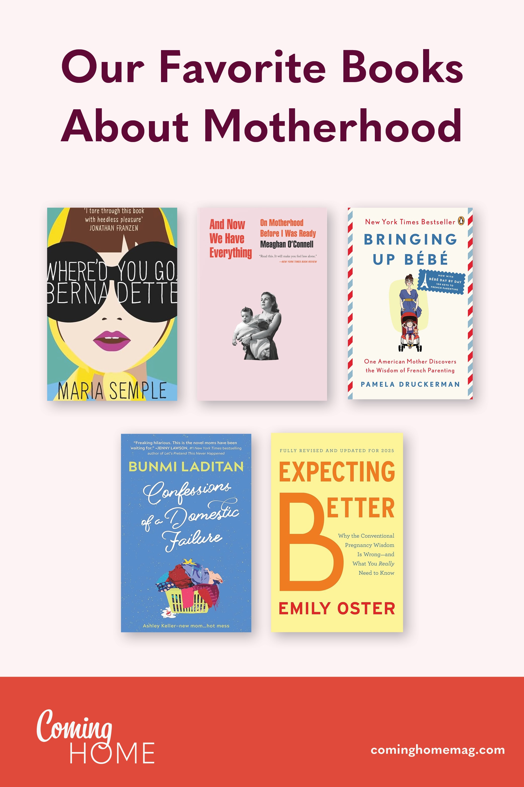 our favorite books about motherhood