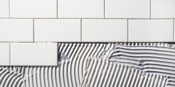 installing ceramic tile on wall